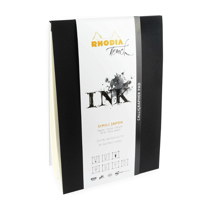 Skicák pro kaligrafii ivory (130g/m2, 50 listů) A4