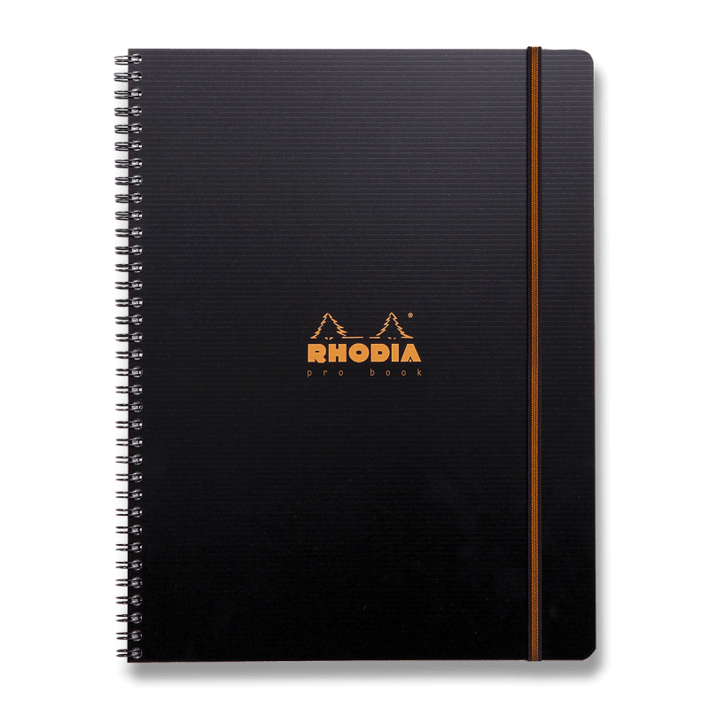 Rhodia Pro Notebook - kroužkový blok - A4, 80 l., čtverečkovaný