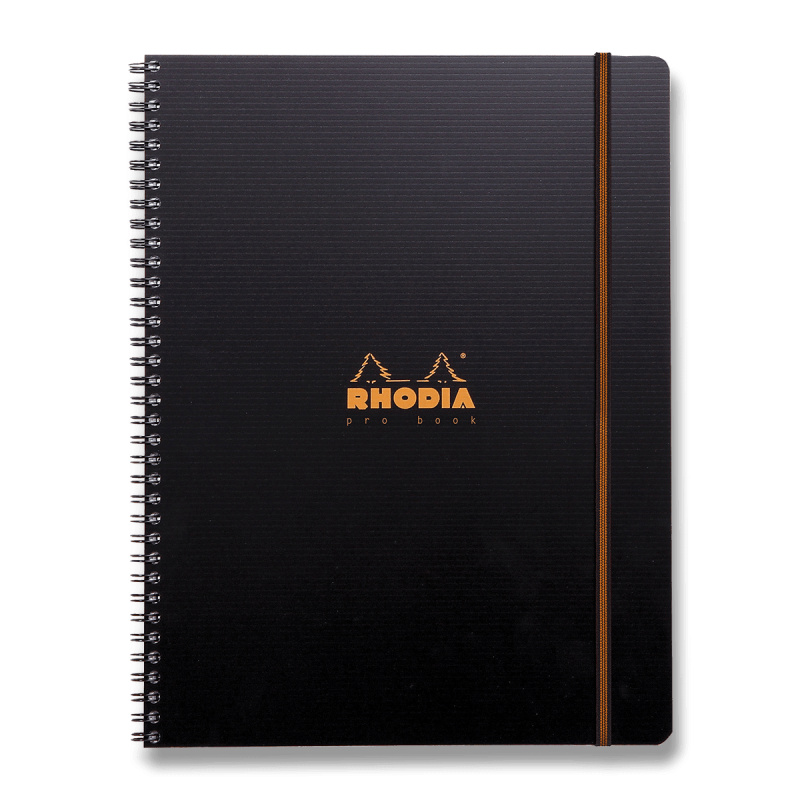 Rhodia Pro Notebook - kroužkový blok - A4, 80 l., linkovaný