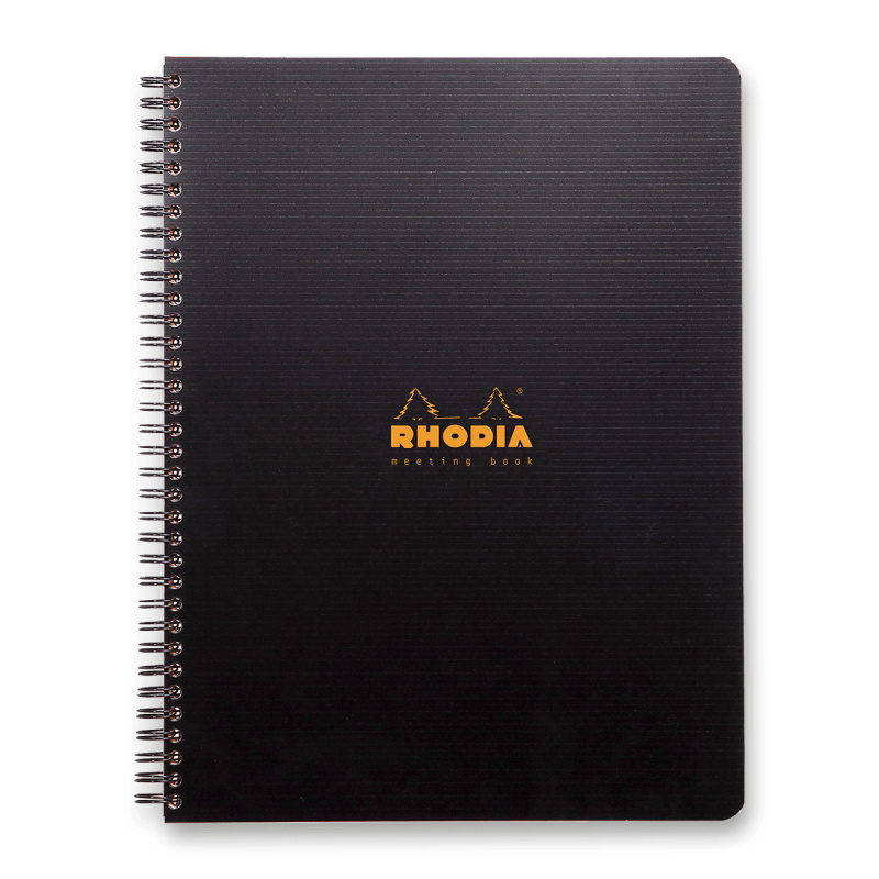 Rhodia Active Meeting Book - kroužkový blok - A4+, 80 l., linkovaný