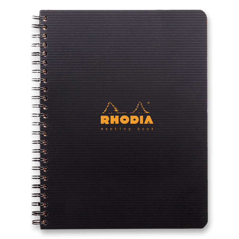 Rhodia Active Meeting Book - kroužkový blok - A5+, 80 l., linkovaný