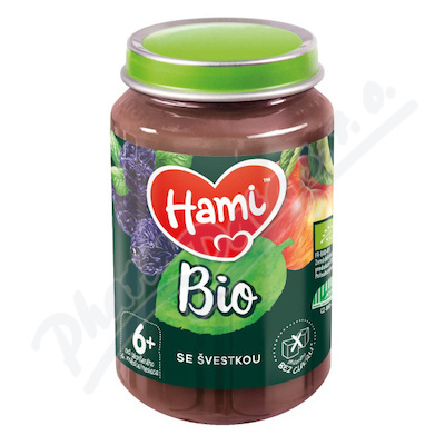 Hami ovocný příkrm se švestkou BIO 6+ 190g