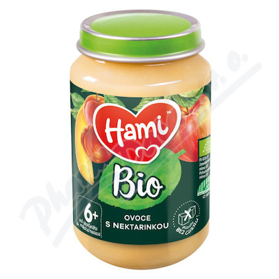 Hami ovoc.příkrm ovoce s nektarinkou BIO 6+ 190g