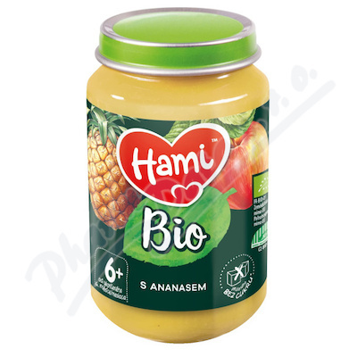 Hami ovocný příkrm s ananasem BIO 6+ 190g
