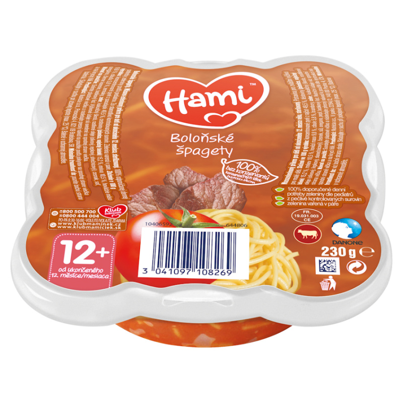 Hami Příkrm boloňské špagety
