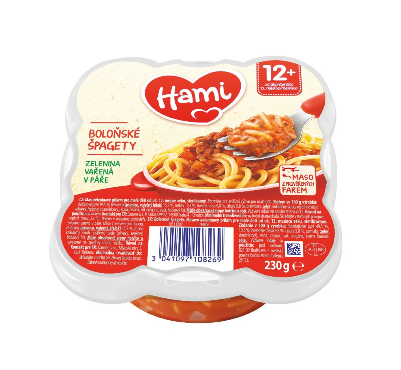Hami Příkrm boloňské špagety