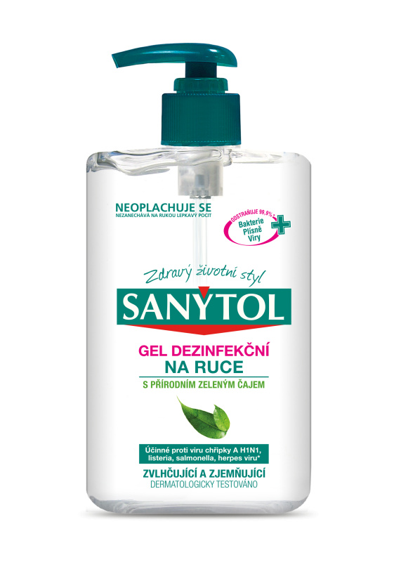Sanytol gel na ruce dezinfekční 250ml