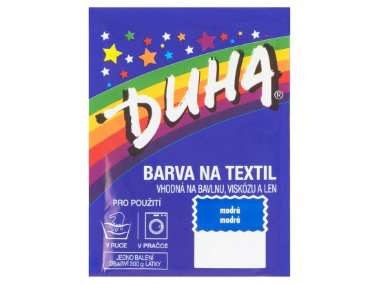 Duha barva na textil č.16 - 15g Modrá