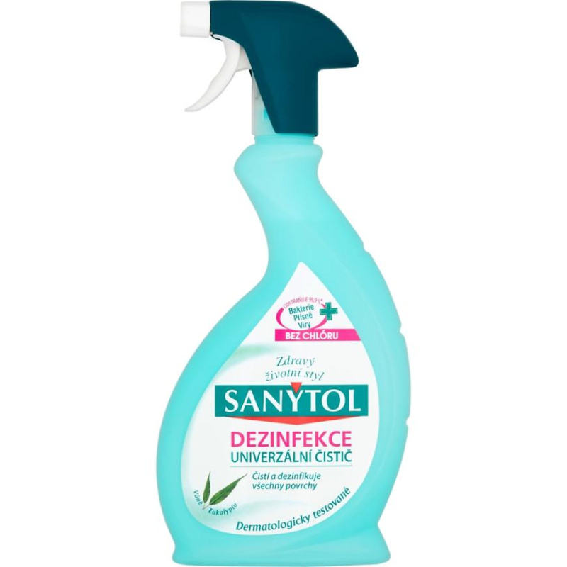 Dezinfekční univerzální čistič Sanytol, 500 ml