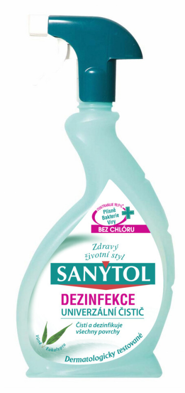Dezinfekční univerzální čistič Sanytol, 500 ml