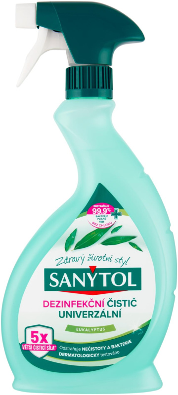 Dezinfekční univerzální čistič Sanytol, 500 ml