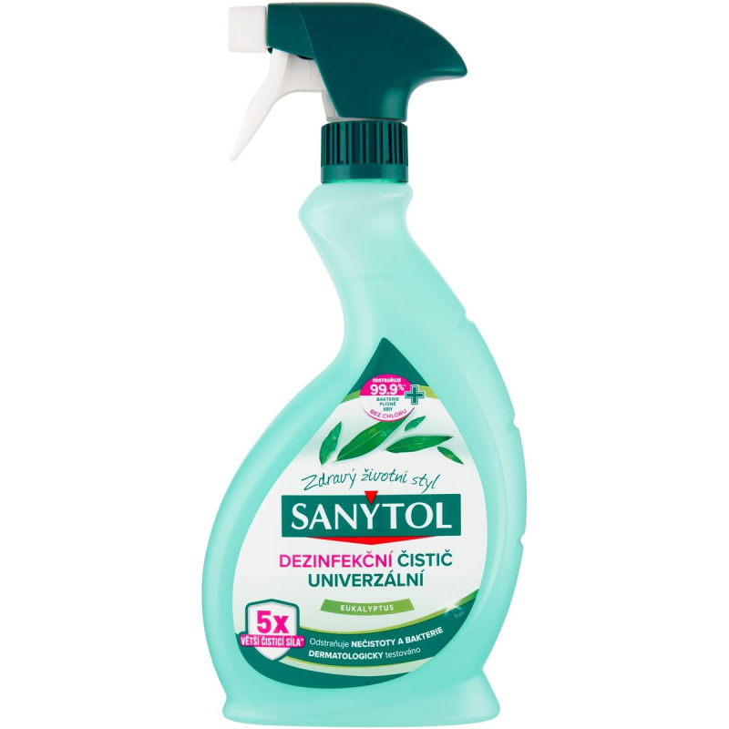 Dezinfekční univerzální čistič Sanytol, 500 ml