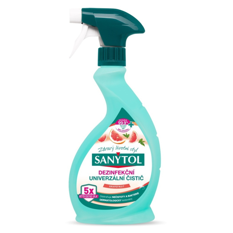 Sanytol Dezinfekční univerzální čistič – grapefruit (500 ml)
