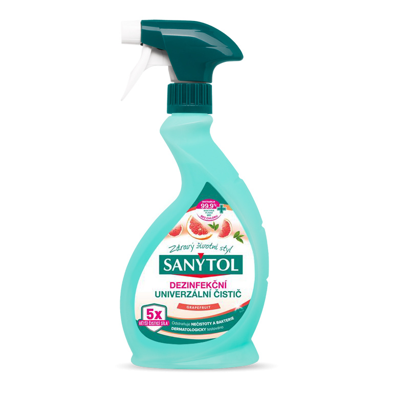 Sanytol Dezinfekční univerzální čistič – grapefruit (500 ml)