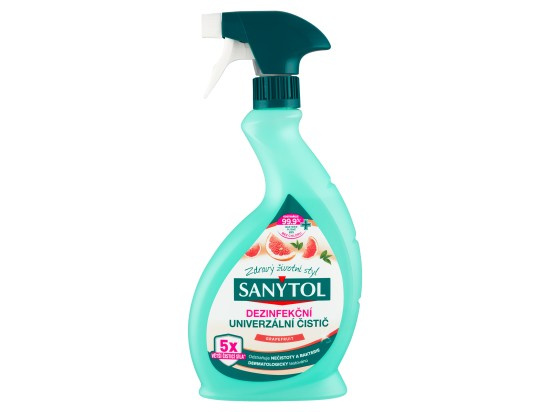 Sanytol Dezinfekční univerzální čistič – grapefruit (500 ml)
