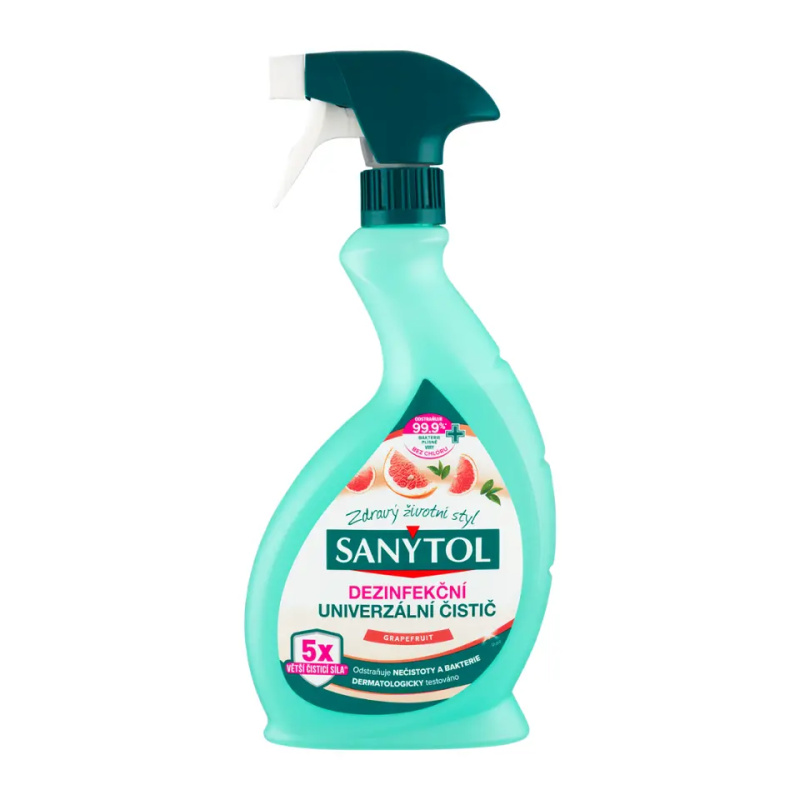 Sanytol Dezinfekční univerzální čistič – grapefruit (500 ml)