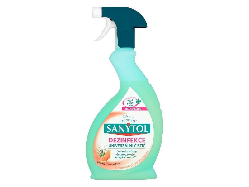 Sanytol Dezinfekční univerzální čistič – grapefruit (500 ml)
