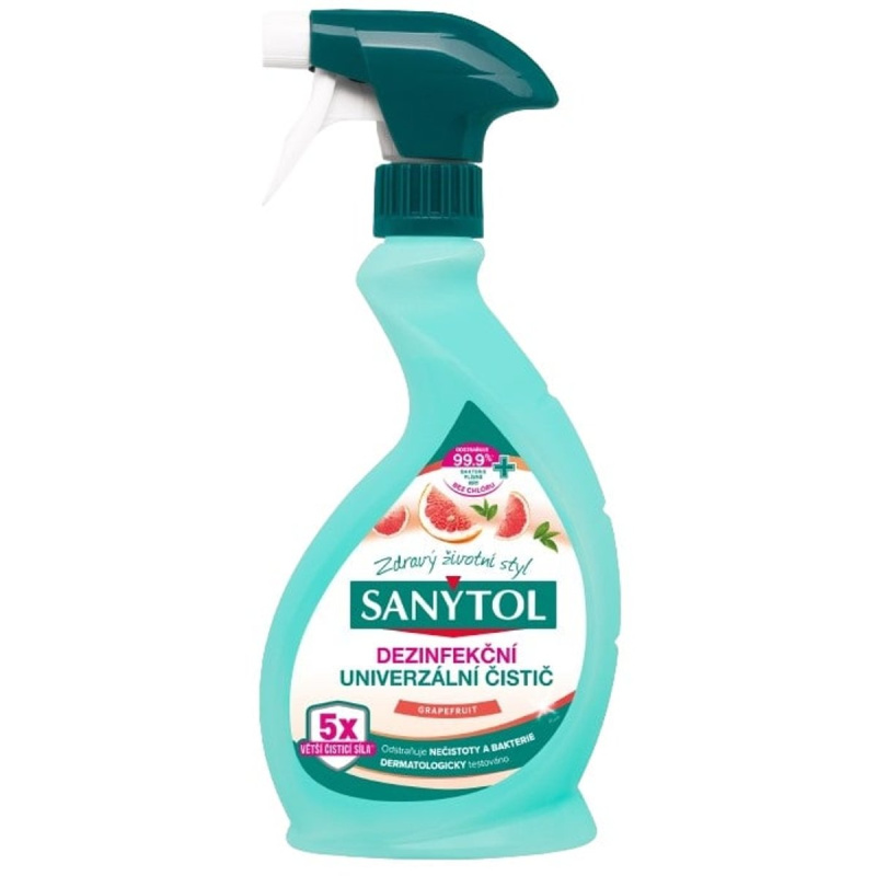 Sanytol Dezinfekční univerzální čistič – grapefruit (500 ml)