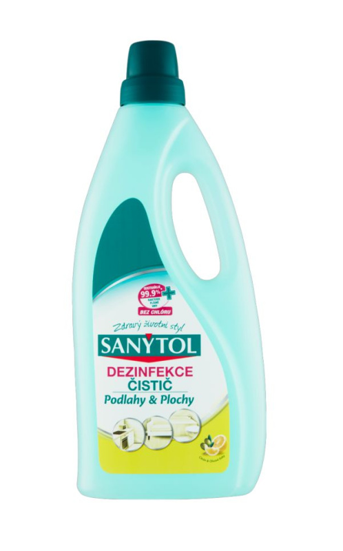 Dezinfekční čistič podlah Sanytol, citrus1 l