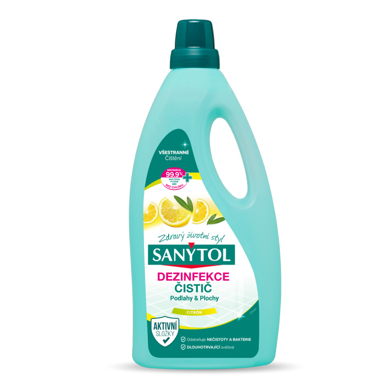 Dezinfekční čistič podlah Sanytol, citrus1 l