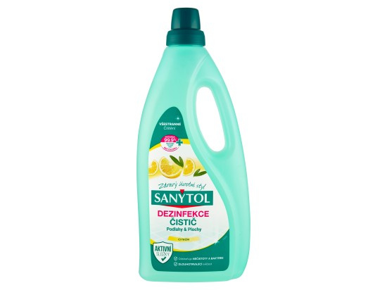 Dezinfekční čistič podlah Sanytol, citrus1 l