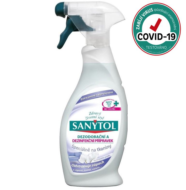 Dezodorační přípravek Sanytol - na tkaniny, 500 ml