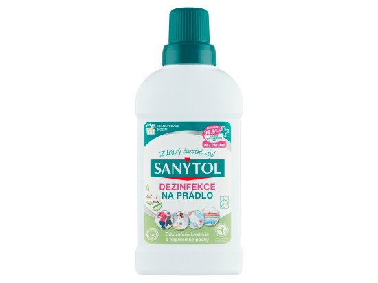 Sanytol Dezinfekce na prádlo s vůní aloe vera a květů bavlny