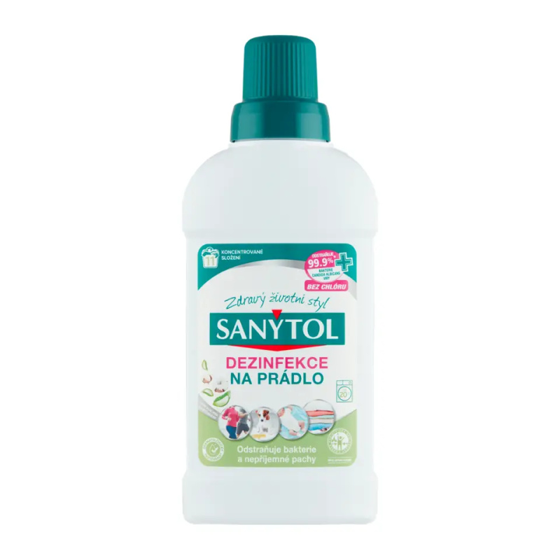 Sanytol Dezinfekce na prádlo s vůní aloe vera a květů bavlny