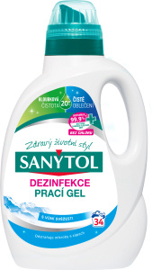 Sanytol Dezinfekční prací gel s vůní svěžesti (1,7 l)