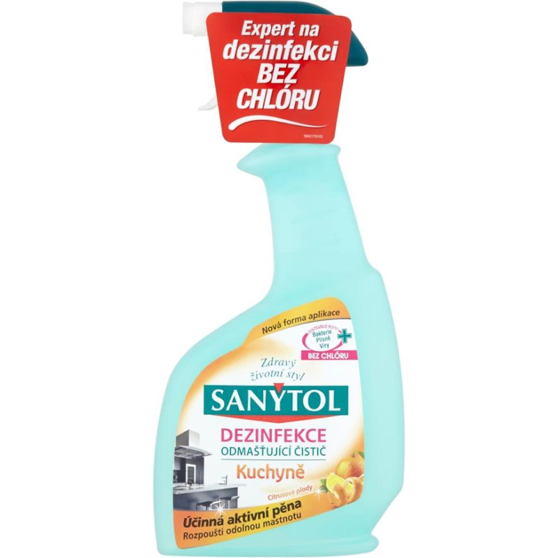 Dezinfekční čistič na kuchyně Sanytol, 500 ml