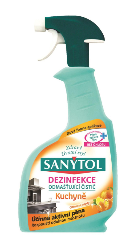 Dezinfekční čistič na kuchyně Sanytol, 500 ml