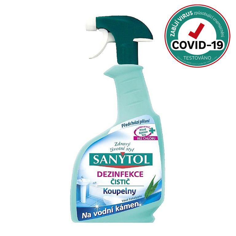 Dezinfekční čistič na koupelny Sanytol, 500 ml