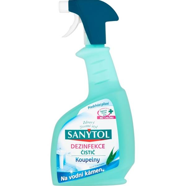 Dezinfekční čistič na koupelny Sanytol, 500 ml