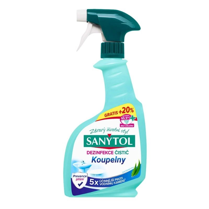 Dezinfekční čistič na koupelny Sanytol, 500 ml