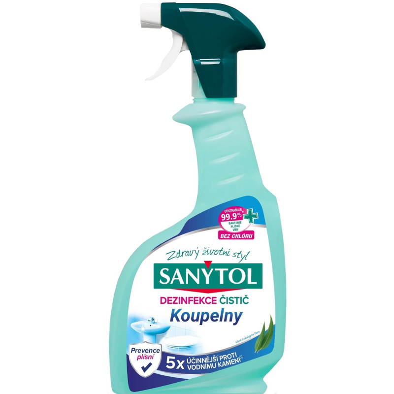 Dezinfekční čistič na koupelny Sanytol, 500 ml