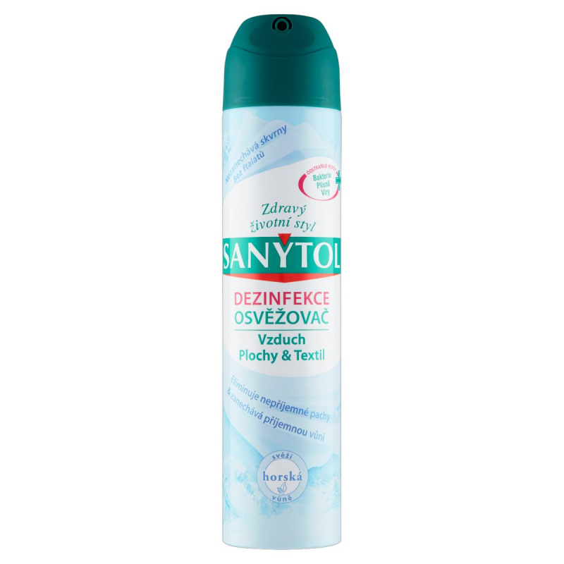 Dezinfekční osvěžovač vzduchu Sanytol - horská vůně, 300 ml