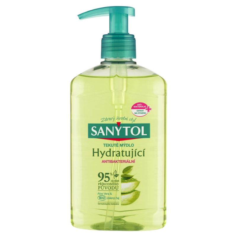 Tekuté mýdlo Sanytol - dezinfekční, hydratační, 250 ml
