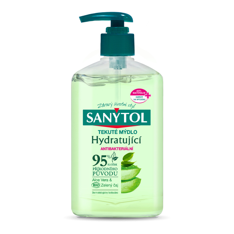 Tekuté mýdlo Sanytol - dezinfekční, hydratační, 250 ml