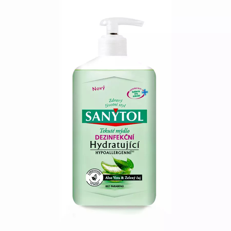 Tekuté mýdlo Sanytol - dezinfekční, hydratační, 250 ml