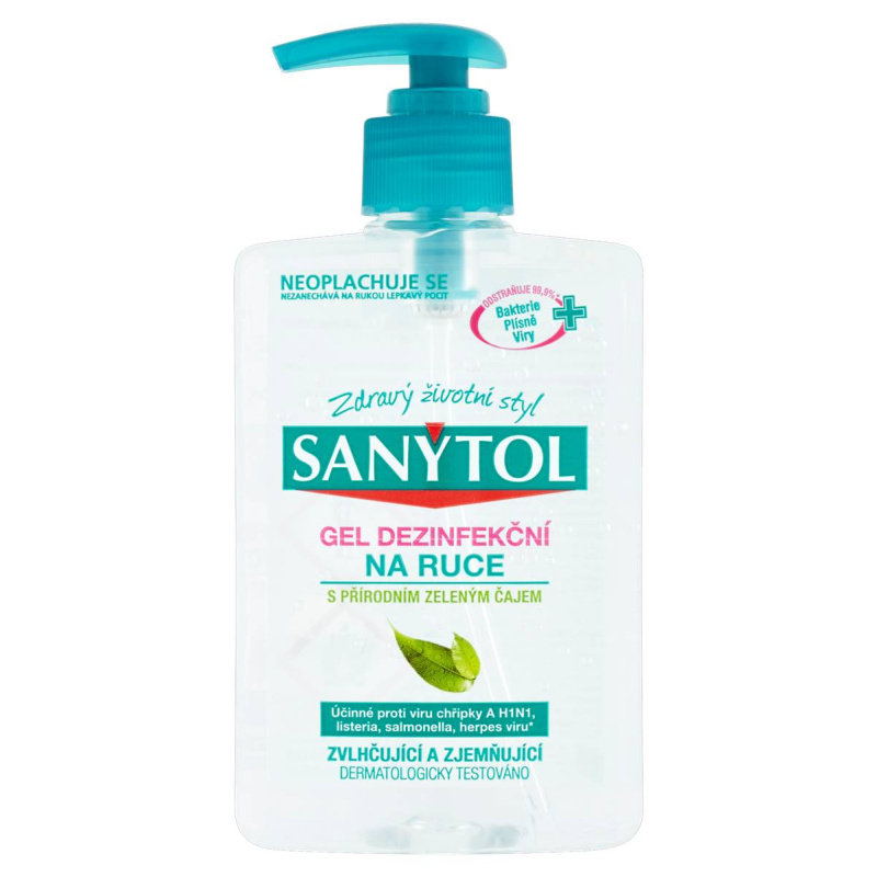 Dezinfekční gel na ruce Sanytol - 250 ml