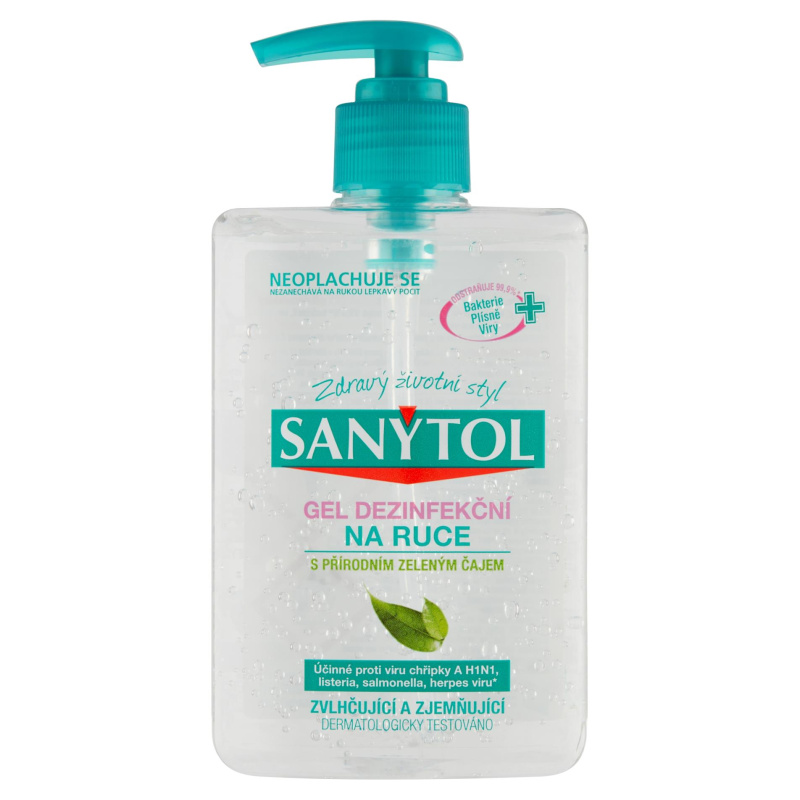Dezinfekční gel na ruce Sanytol - 250 ml