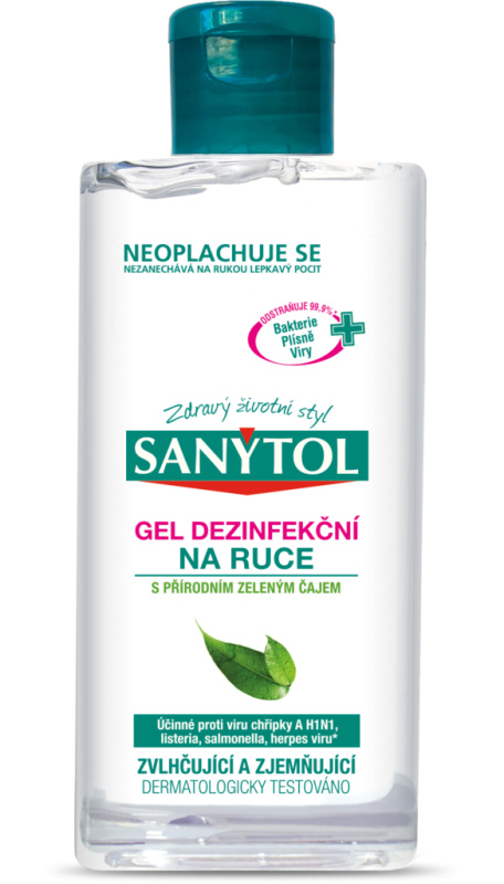 Sanytol dezinfekční gel na ruce 75 ml - hypoalergenní