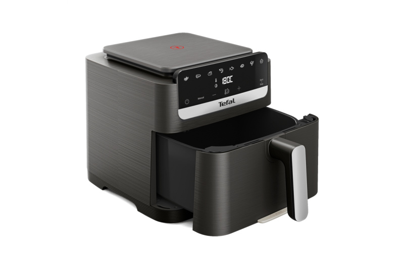 Horkovzdušná fritéza Tefal Easy Fry Mega Compact 7,5 l EY866HE1 Tmavě šedá