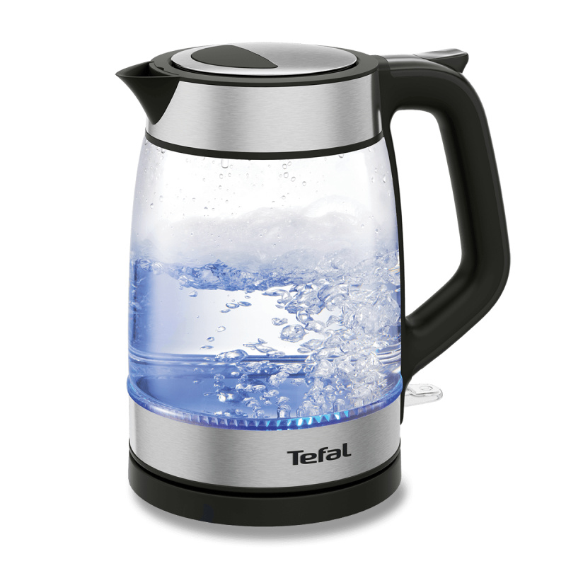 Rychlovarná konvice Tefal Glass KI605830 Černá/Nerezová