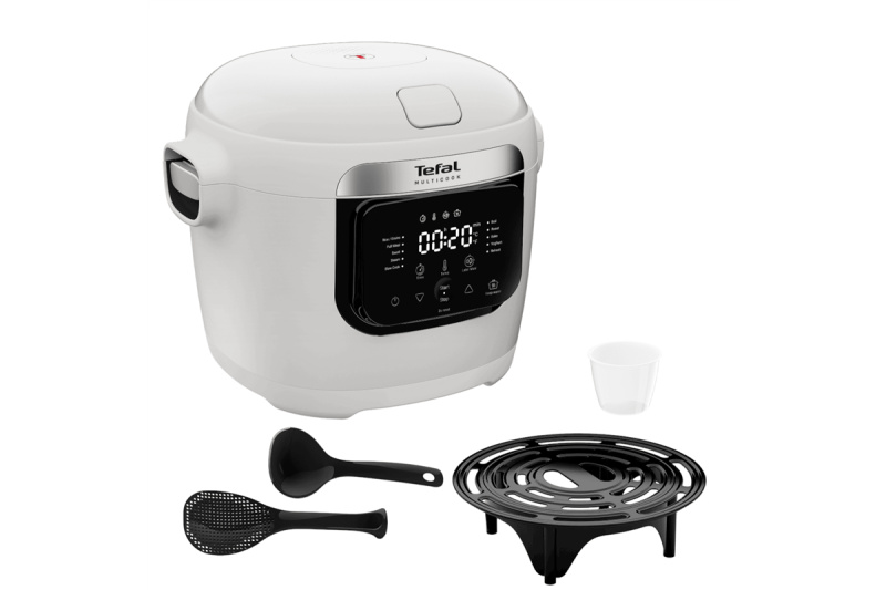 Multifunkční elektrický hrnec Tefal Multicook Basic MY700BF0 Světle šedá