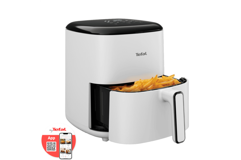 Horkovzdušná fritéza Tefal Easy Fry POP EY245GE0 Světle šedá