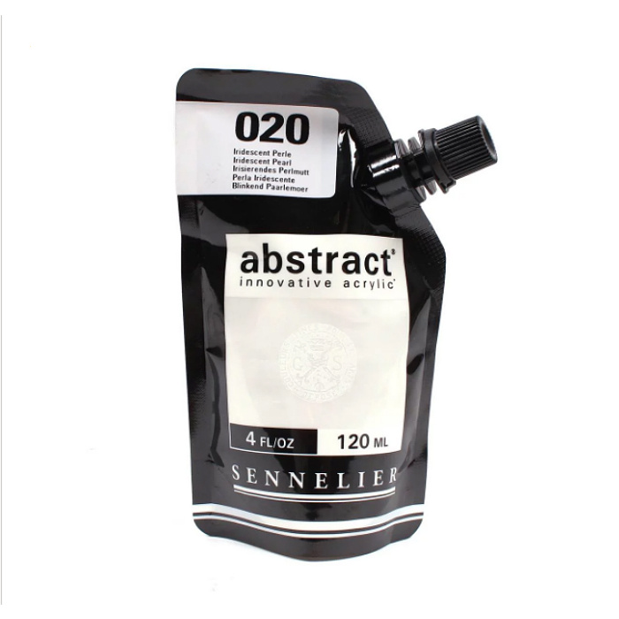 Akrylová barva Abstract 120ml - Iridescent Pearl 020, perleťová