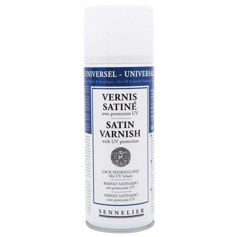 Univerzální lak ve spreji Sennelier 400ml saténový