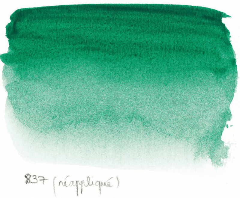 Akvarelová barva Sennelier 10ml – 837 Viridian Green
