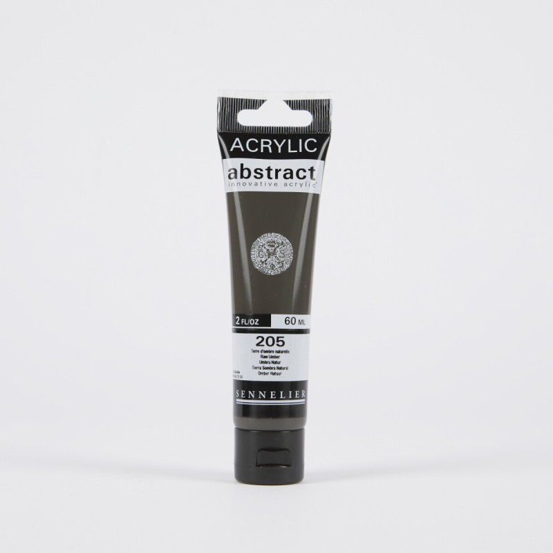 Akrylová barva Abstract Sennelier - 205 Raw Umber, 60 ml